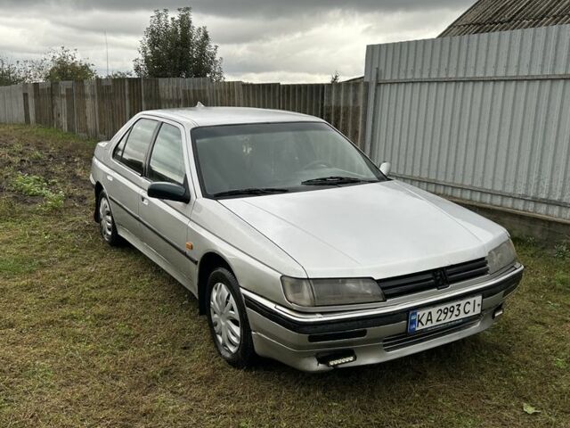 Серый Пежо 605, объемом двигателя 2 л и пробегом 362 тыс. км за 845 $, фото 1 на Automoto.ua