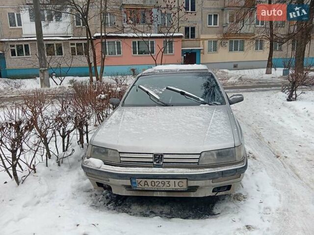 Серый Пежо 605, объемом двигателя 2 л и пробегом 350 тыс. км за 750 $, фото 1 на Automoto.ua