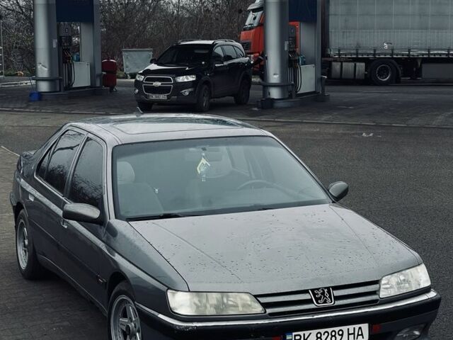 Серый Пежо 605, объемом двигателя 2 л и пробегом 211 тыс. км за 1500 $, фото 1 на Automoto.ua