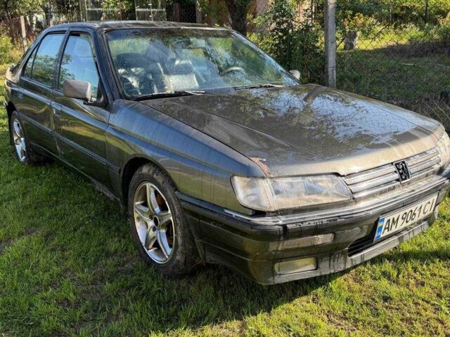 Сірий Пежо 605, об'ємом двигуна 3 л та пробігом 340 тис. км за 710 $, фото 1 на Automoto.ua