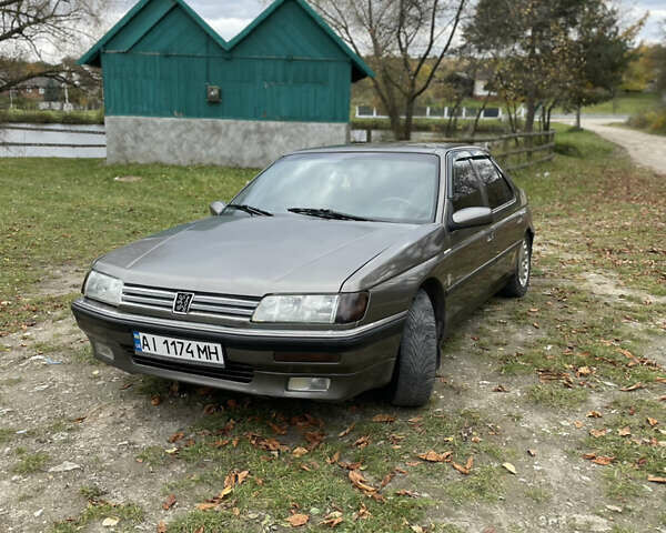 Сірий Пежо 605, об'ємом двигуна 2 л та пробігом 200 тис. км за 1400 $, фото 1 на Automoto.ua