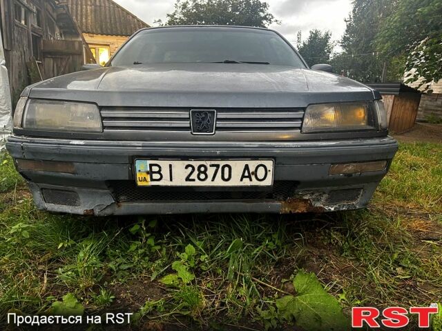 Серый Пежо 605, объемом двигателя 2 л и пробегом 332 тыс. км за 600 $, фото 1 на Automoto.ua