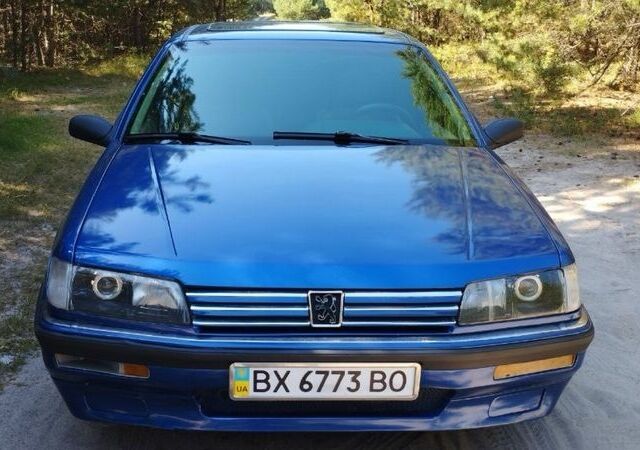 Синий Пежо 605, объемом двигателя 2 л и пробегом 300 тыс. км за 2700 $, фото 1 на Automoto.ua