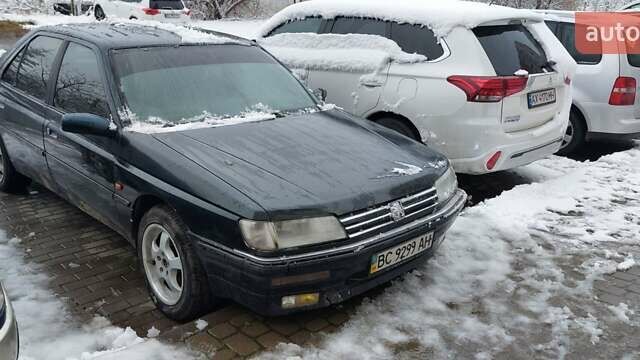 Синий Пежо 605, объемом двигателя 2 л и пробегом 350 тыс. км за 800 $, фото 1 на Automoto.ua