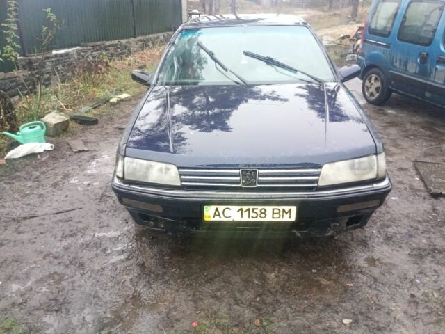 Синий Пежо 605, объемом двигателя 0 л и пробегом 300 тыс. км за 1400 $, фото 1 на Automoto.ua