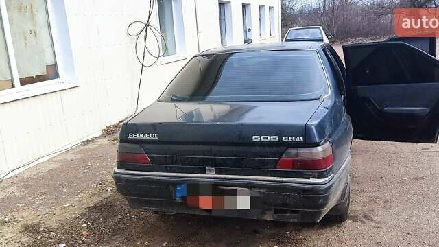 Синій Пежо 605, об'ємом двигуна 2.1 л та пробігом 300 тис. км за 1500 $, фото 1 на Automoto.ua