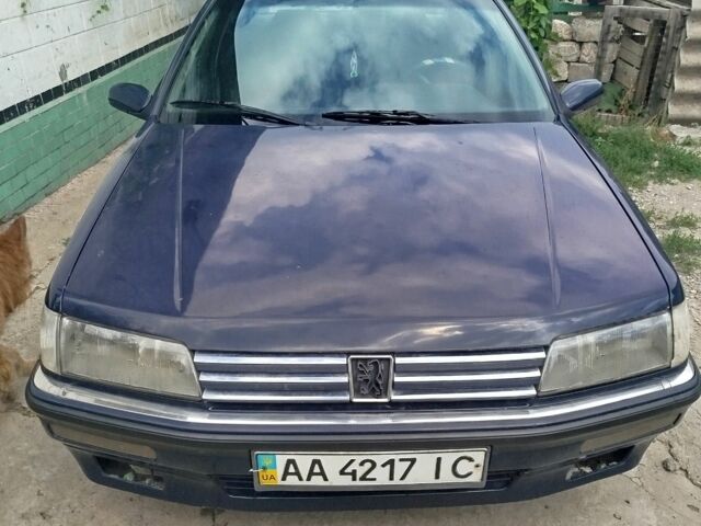 Синій Пежо 605, об'ємом двигуна 2 л та пробігом 148 тис. км за 1400 $, фото 1 на Automoto.ua