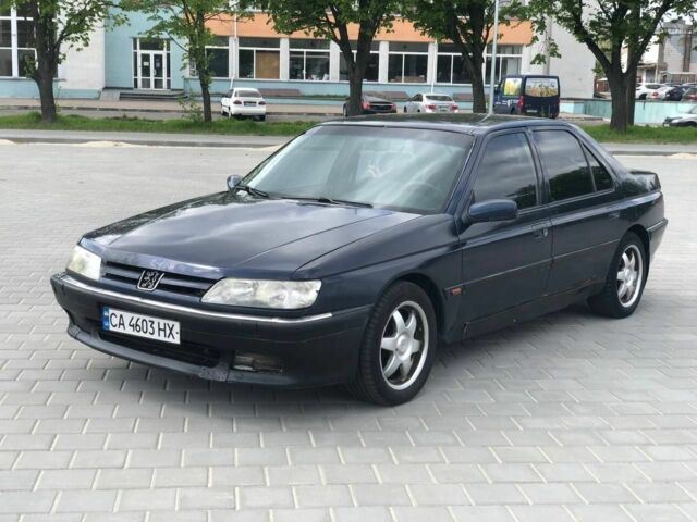 Синий Пежо 605, объемом двигателя 2 л и пробегом 300 тыс. км за 1600 $, фото 1 на Automoto.ua