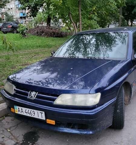 Синий Пежо 605, объемом двигателя 2 л и пробегом 480 тыс. км за 1500 $, фото 1 на Automoto.ua