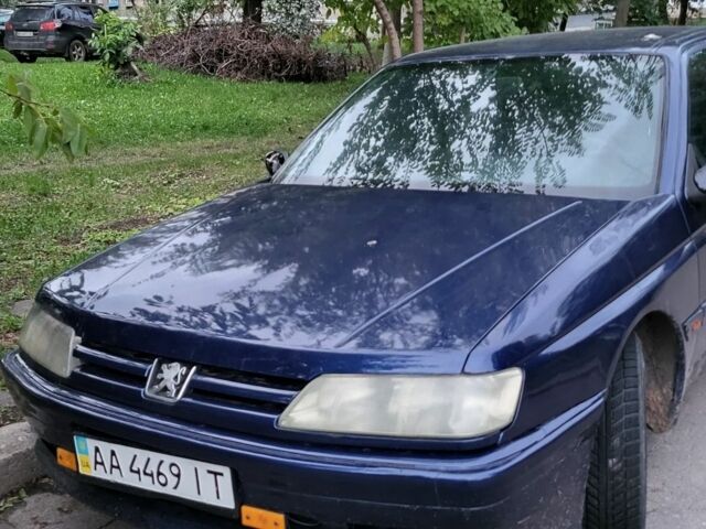 Синий Пежо 605, объемом двигателя 2 л и пробегом 480 тыс. км за 1150 $, фото 1 на Automoto.ua