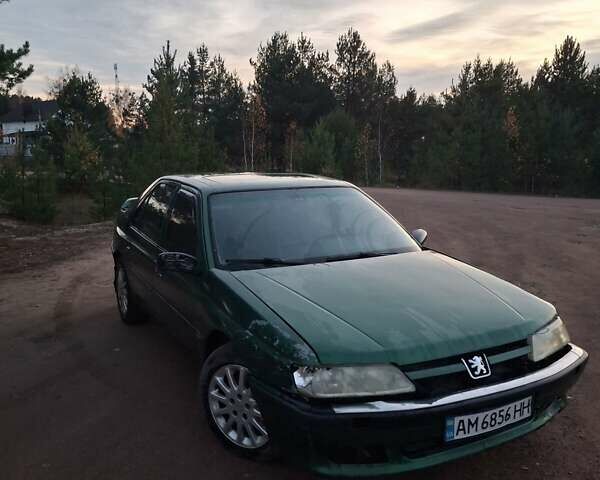 Зеленый Пежо 605, объемом двигателя 2.96 л и пробегом 777 тыс. км за 900 $, фото 1 на Automoto.ua