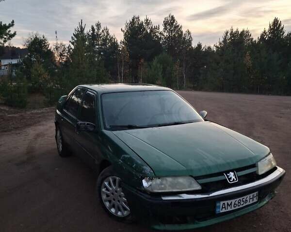 Зеленый Пежо 605, объемом двигателя 2.96 л и пробегом 250 тыс. км за 899 $, фото 1 на Automoto.ua