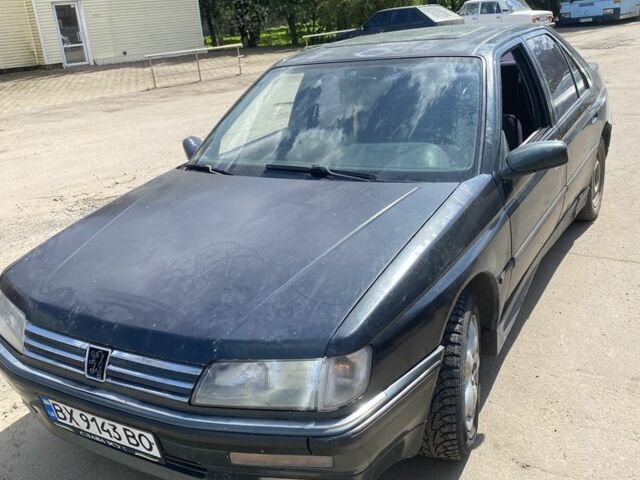 Зеленый Пежо 605, объемом двигателя 2 л и пробегом 450 тыс. км за 432 $, фото 1 на Automoto.ua