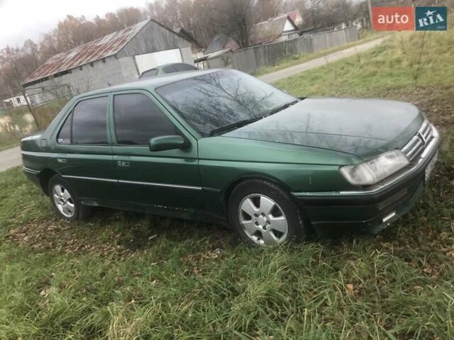 Зеленый Пежо 605, объемом двигателя 2 л и пробегом 121 тыс. км за 1150 $, фото 1 на Automoto.ua
