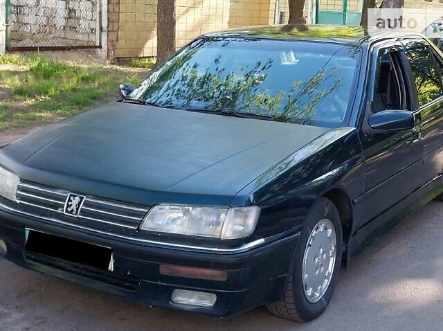 Зелений Пежо 605, об'ємом двигуна 2 л та пробігом 400 тис. км за 1700 $, фото 1 на Automoto.ua