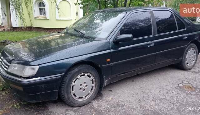 Зеленый Пежо 605, объемом двигателя 2 л и пробегом 290 тыс. км за 1100 $, фото 1 на Automoto.ua