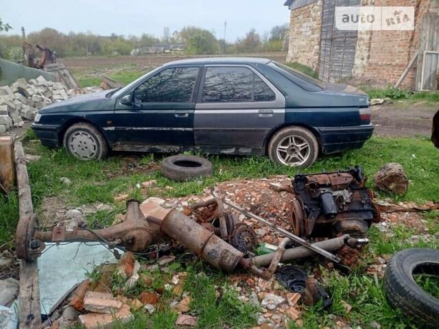 Зелений Пежо 605, об'ємом двигуна 2.1 л та пробігом 100 тис. км за 500 $, фото 1 на Automoto.ua