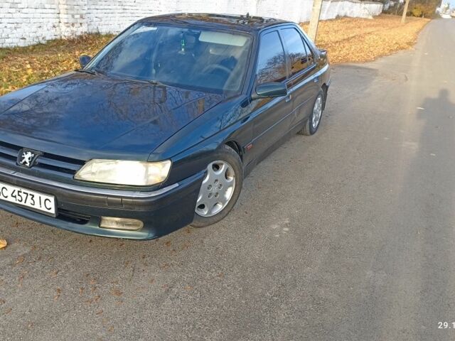Зеленый Пежо 605, объемом двигателя 3 л и пробегом 200 тыс. км за 1000 $, фото 1 на Automoto.ua