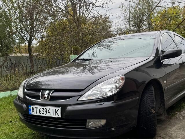 Черный Пежо 607, объемом двигателя 2.2 л и пробегом 330 тыс. км за 5500 $, фото 1 на Automoto.ua