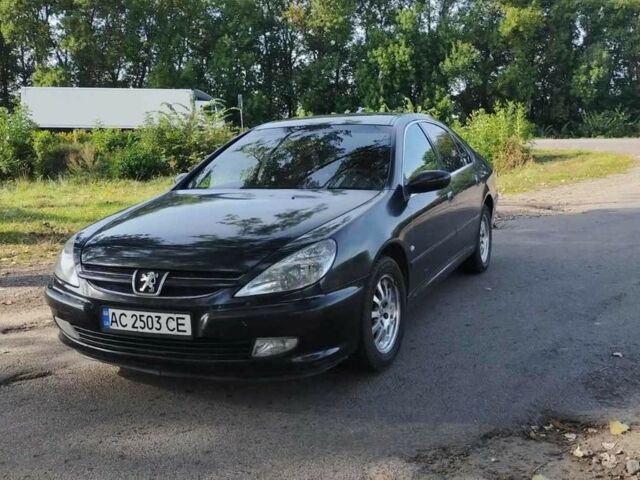 Чорний Пежо 607, об'ємом двигуна 2.2 л та пробігом 363 тис. км за 5200 $, фото 1 на Automoto.ua