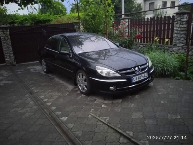 Чорний Пежо 607, об'ємом двигуна 2.7 л та пробігом 305 тис. км за 4500 $, фото 1 на Automoto.ua