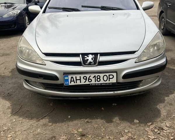 Серый Пежо 607, объемом двигателя 2.2 л и пробегом 300 тыс. км за 3600 $, фото 1 на Automoto.ua