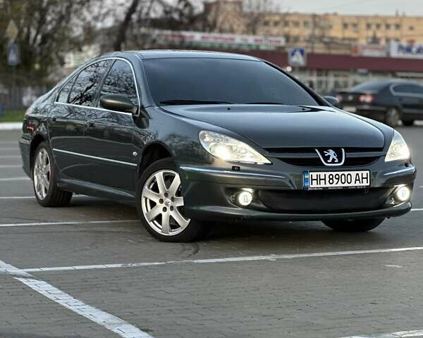 Серый Пежо 607, объемом двигателя 2.18 л и пробегом 530 тыс. км за 3299 $, фото 1 на Automoto.ua