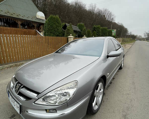 Серый Пежо 607, объемом двигателя 2.7 л и пробегом 298 тыс. км за 4700 $, фото 1 на Automoto.ua