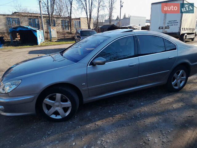Сірий Пежо 607, об'ємом двигуна 2.2 л та пробігом 300 тис. км за 4500 $, фото 1 на Automoto.ua
