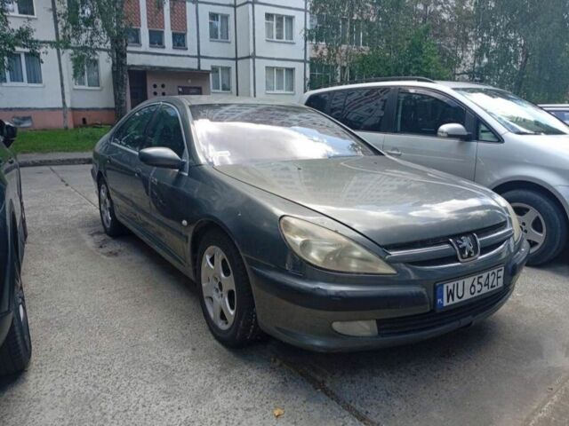 Серый Пежо 607, объемом двигателя 2 л и пробегом 400 тыс. км за 1950 $, фото 1 на Automoto.ua