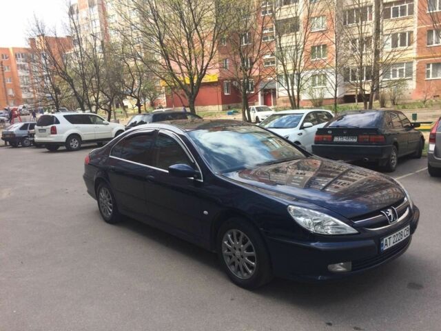 Синій Пежо 607, об'ємом двигуна 2.2 л та пробігом 240 тис. км за 3200 $, фото 1 на Automoto.ua