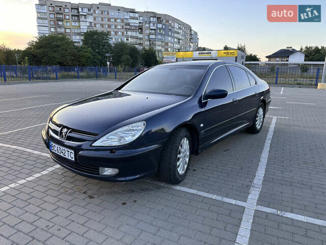 Синий Пежо 607, объемом двигателя 2.23 л и пробегом 309 тыс. км за 2999 $, фото 1 на Automoto.ua