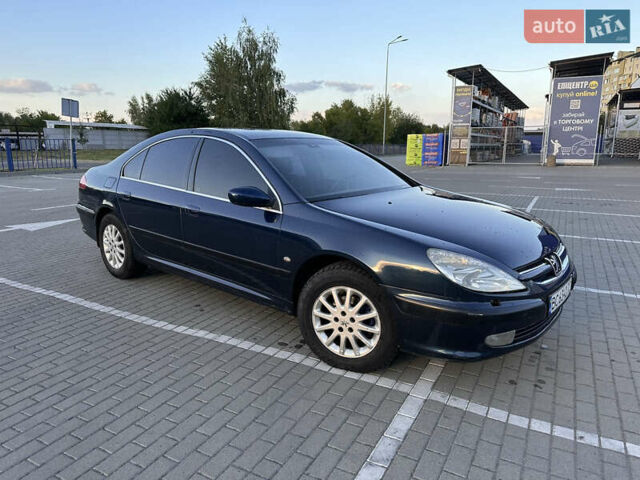 Синий Пежо 607, объемом двигателя 2.2 л и пробегом 309 тыс. км за 2750 $, фото 1 на Automoto.ua