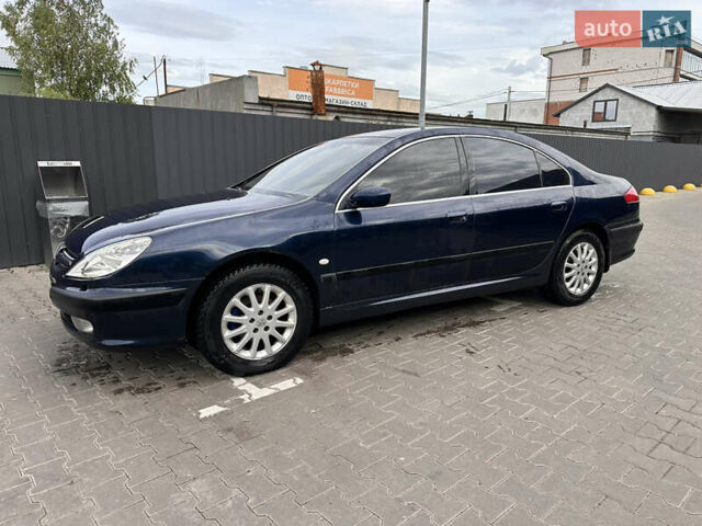 Синий Пежо 607, объемом двигателя 2.23 л и пробегом 309 тыс. км за 2550 $, фото 1 на Automoto.ua