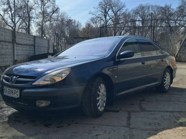 Синій Пежо 607, об'ємом двигуна 2.9 л та пробігом 417 тис. км за 2800 $, фото 1 на Automoto.ua