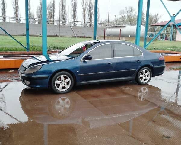 Синий Пежо 607, объемом двигателя 2.2 л и пробегом 300 тыс. км за 1500 $, фото 1 на Automoto.ua