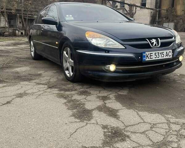 Синий Пежо 607, объемом двигателя 2.72 л и пробегом 281 тыс. км за 5000 $, фото 1 на Automoto.ua