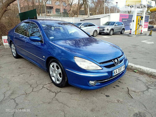 Синій Пежо 607, об'ємом двигуна 0 л та пробігом 220 тис. км за 4800 $, фото 1 на Automoto.ua