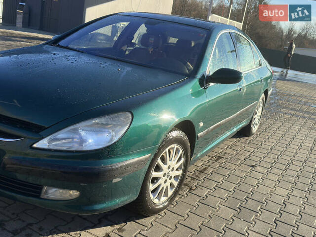 Зеленый Пежо 607, объемом двигателя 2.18 л и пробегом 290 тыс. км за 3300 $, фото 1 на Automoto.ua