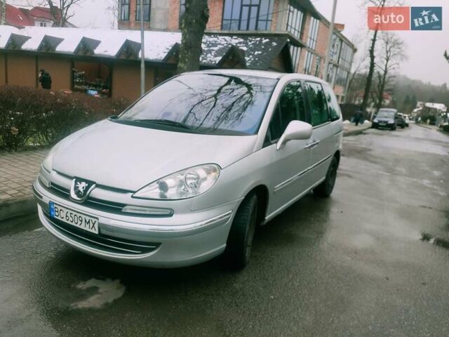 Серый Пежо 807, объемом двигателя 2 л и пробегом 248 тыс. км за 7000 $, фото 1 на Automoto.ua