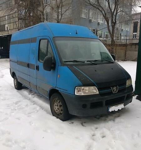 Синий Пежо Boxer груз., объемом двигателя 2.2 л и пробегом 435 тыс. км за 3900 $, фото 1 на Automoto.ua