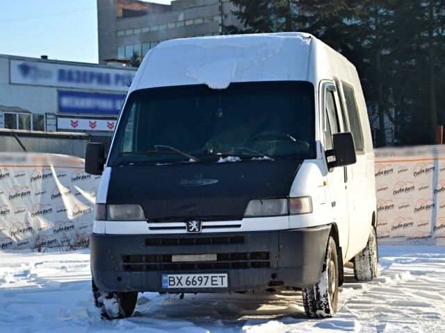 Білий Пежо Боксер пас., об'ємом двигуна 25 л та пробігом 875 тис. км за 3600 $, фото 1 на Automoto.ua