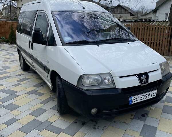 Білий Пежо Експерт вант.-пас., об'ємом двигуна 2 л та пробігом 230 тис. км за 4800 $, фото 1 на Automoto.ua