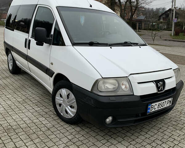 Белый Пежо Эксперт груз.-пасс., объемом двигателя 2 л и пробегом 338 тыс. км за 4250 $, фото 1 на Automoto.ua