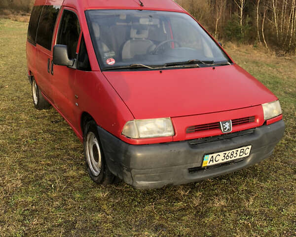 Червоний Пежо Експерт вант.-пас., об'ємом двигуна 2 л та пробігом 300 тис. км за 3199 $, фото 1 на Automoto.ua