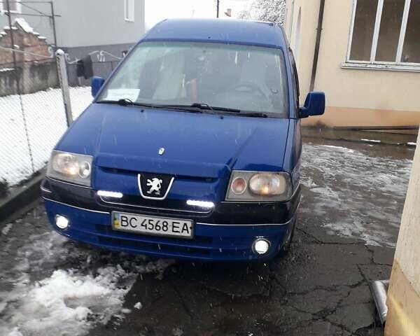 Синій Пежо Експерт вант.-пас., об'ємом двигуна 2 л та пробігом 378 тис. км за 5600 $, фото 1 на Automoto.ua