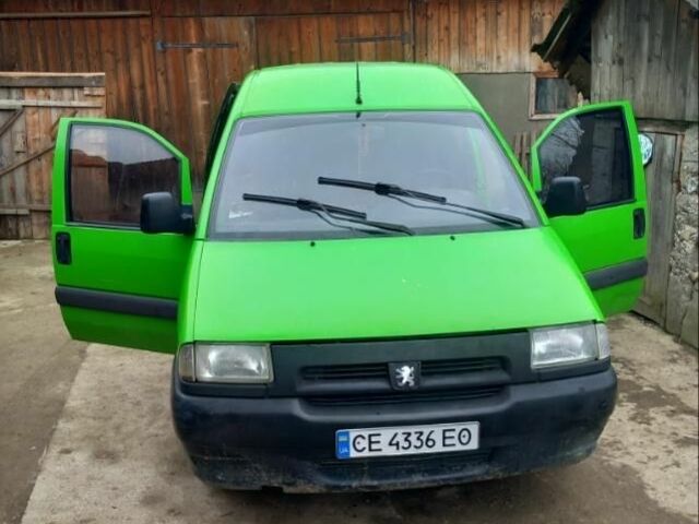 Зелений Пежо Експерт вант.-пас., об'ємом двигуна 1.9 л та пробігом 120 тис. км за 1800 $, фото 1 на Automoto.ua