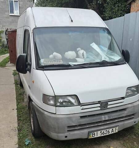 Білий Пежо Boxer, об'ємом двигуна 2.5 л та пробігом 263 тис. км за 2850 $, фото 1 на Automoto.ua