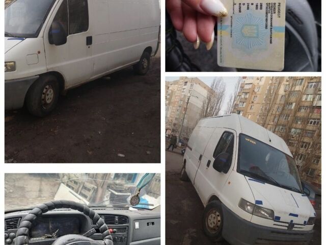 Белый Пежо Boxer, объемом двигателя 2.4 л и пробегом 2 тыс. км за 1700 $, фото 1 на Automoto.ua