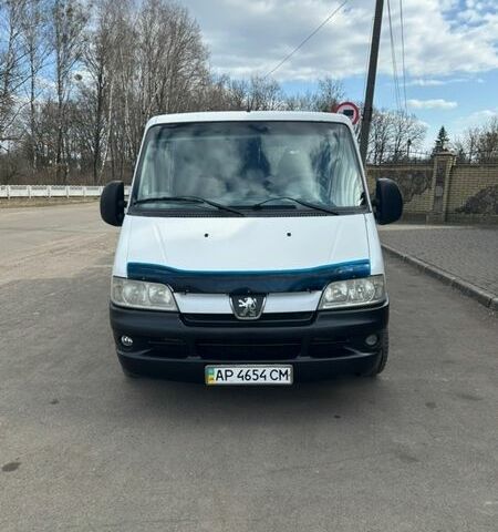 Білий Пежо Boxer, об'ємом двигуна 2.8 л та пробігом 382 тис. км за 4800 $, фото 1 на Automoto.ua